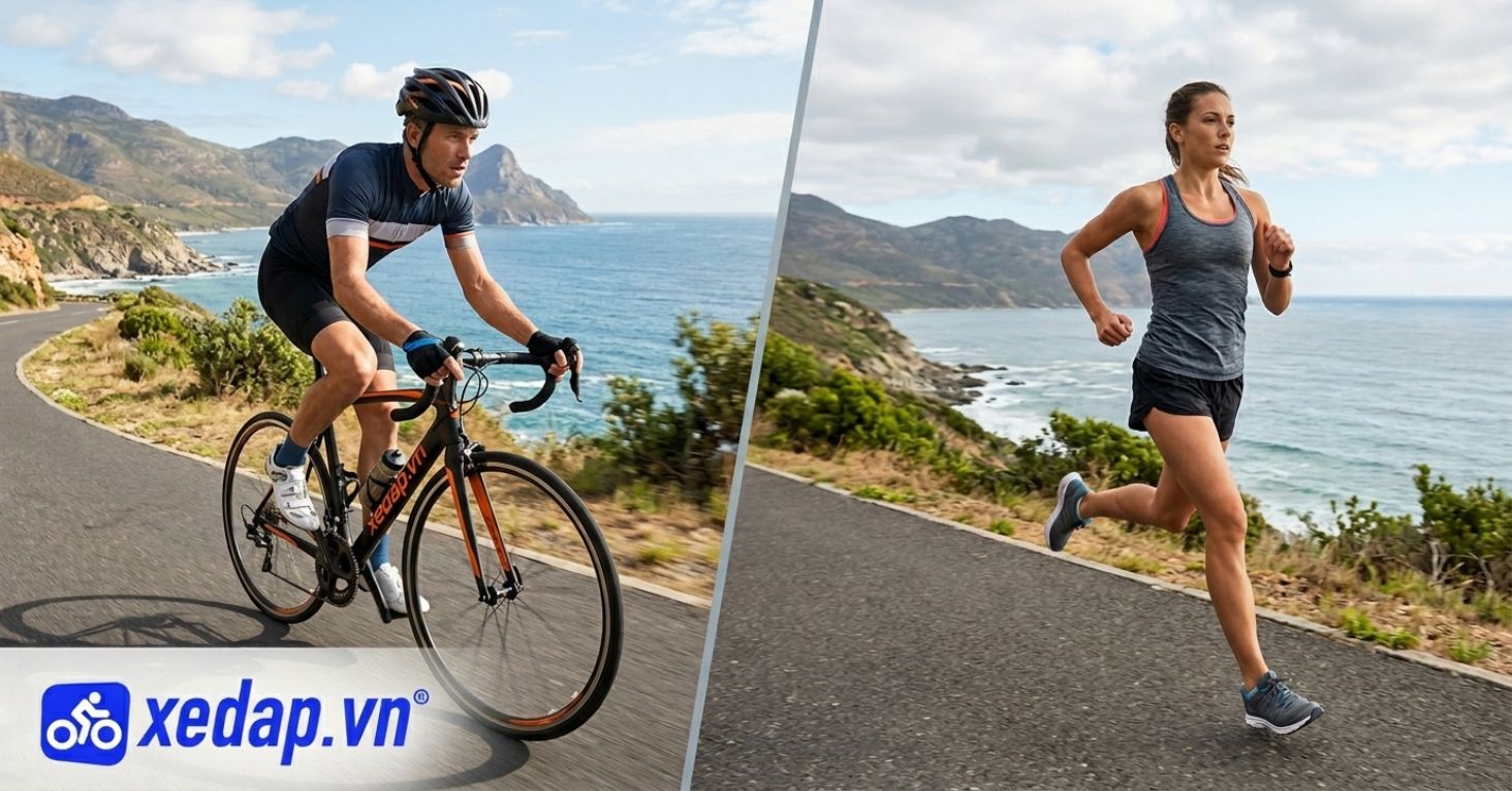 Đạp Xe Có Giảm Cân Không? So Sánh Với Chạy Bộ? 